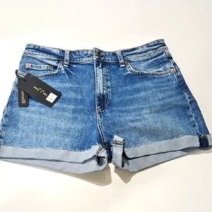 Rag & Bone 🦴 Denim Shorts Cutoffs Nina High-raise.  Size 30. NWT